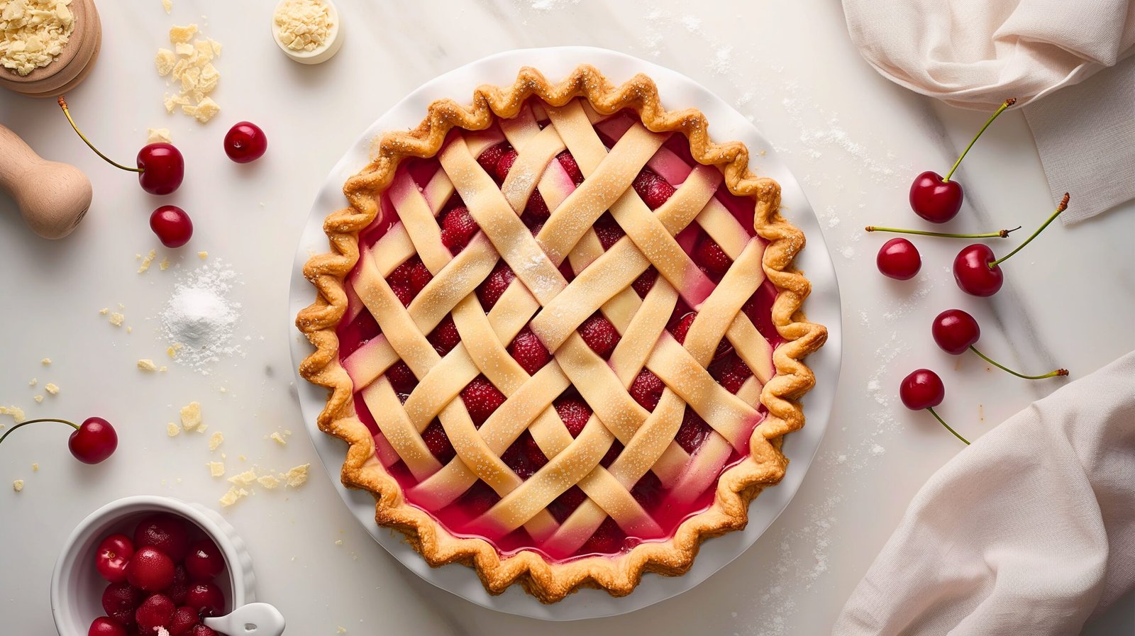 Easy Cherry Pie Recipe | Homemade Delight